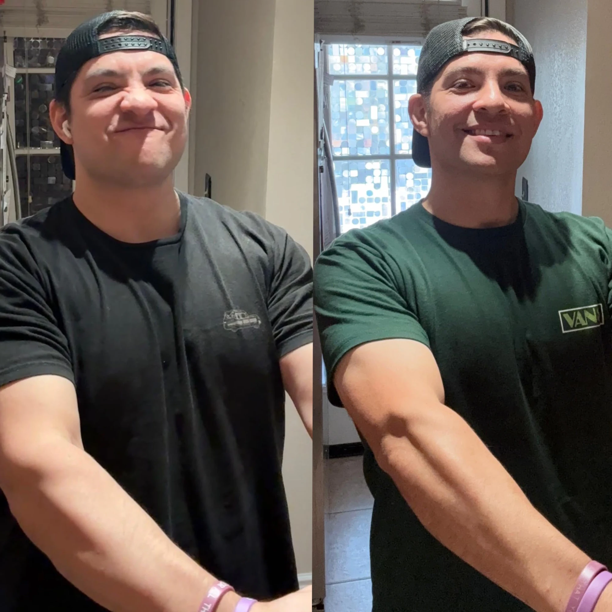 Carlos antes y después del programa ZÄNA